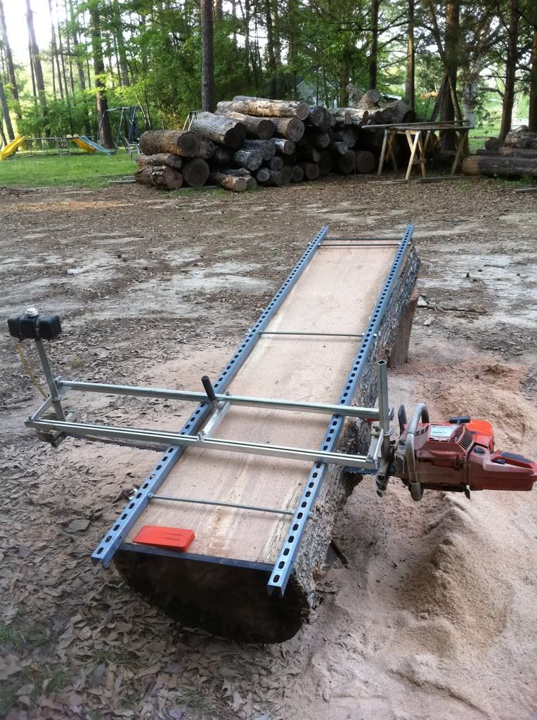 good fairly cheap chainsaw mill setup?